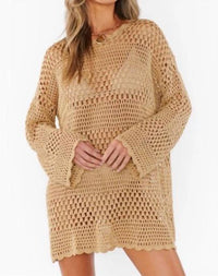 Show Me Your Mumu - Paula Pullover Crochet Mini Dress
