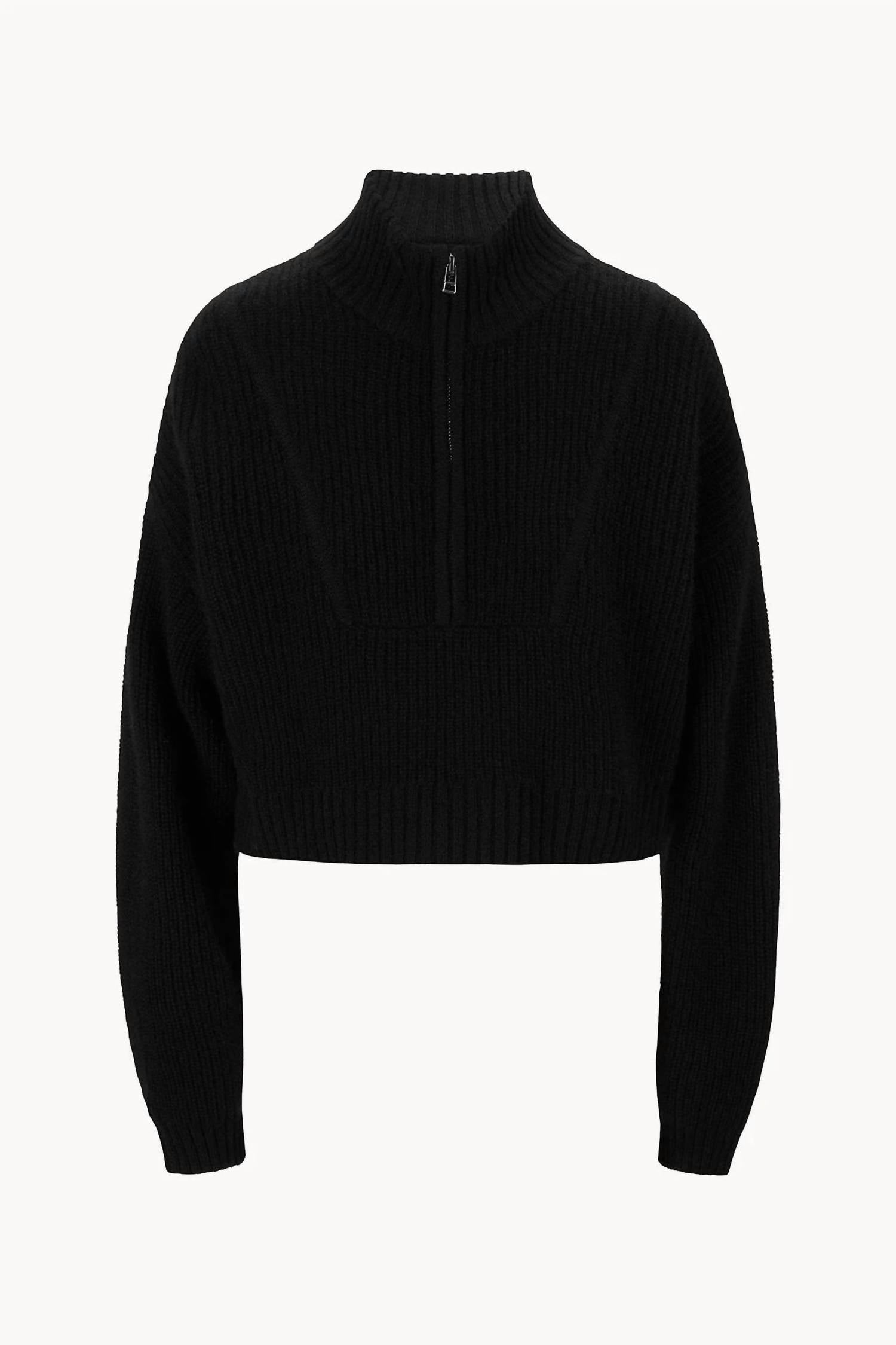Staud - Cashmere Cropped Hampton Sweater