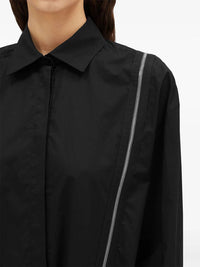 Msgm - Collar Blouse With Zipper Details