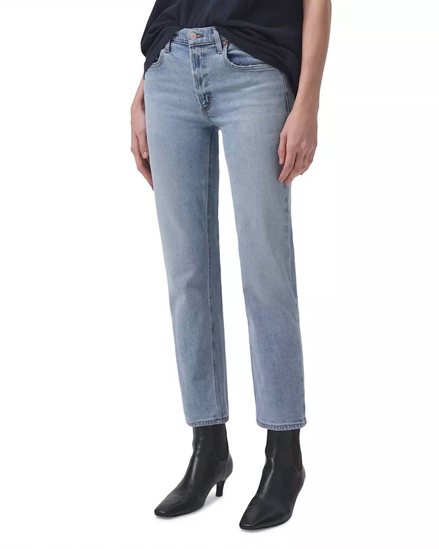 Agolde - Kye High Rise Straight Jeans