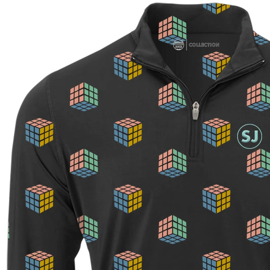 Swingjuice - Men's Golf Gamescape Quarter Zip Sweatshirt