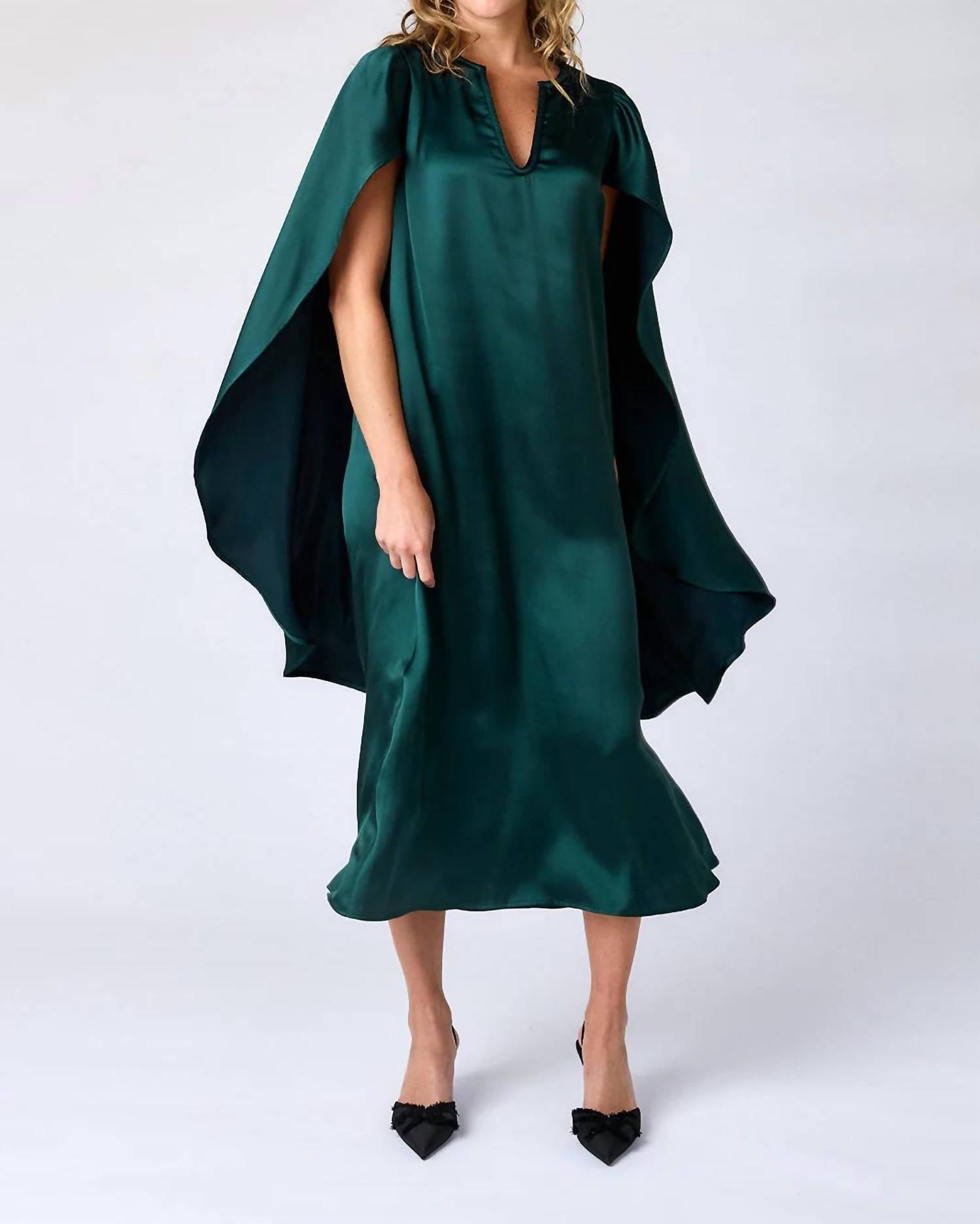 Crosby By Mollie Burch - Corinth Cape Dress