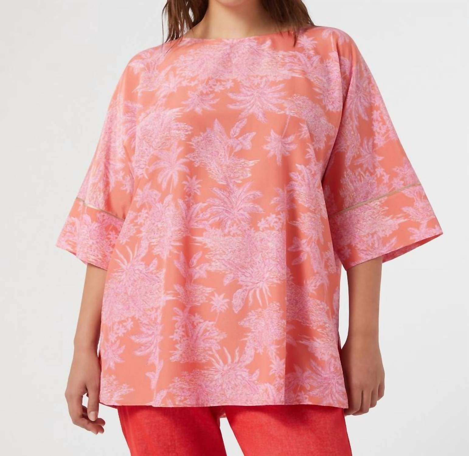 Marina Rinaldi - Nazione Crepe De Chine Blouse