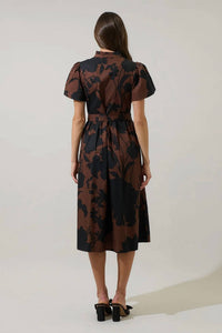 Sugarlips - Somerton Floral Aurelia Babydoll Midi Dress