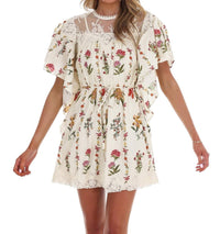 Entro - Women's Look At You Floral Mini Dress