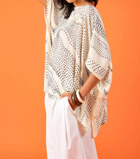 Apoil - Handroide Silk Top