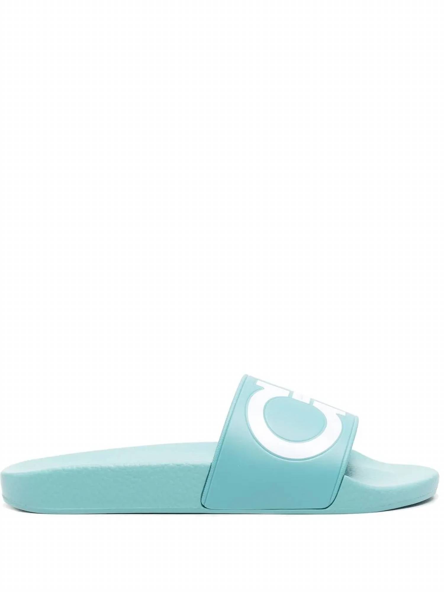 Salvatore Ferragamo - Women's Groovy Dual Gancini Slides