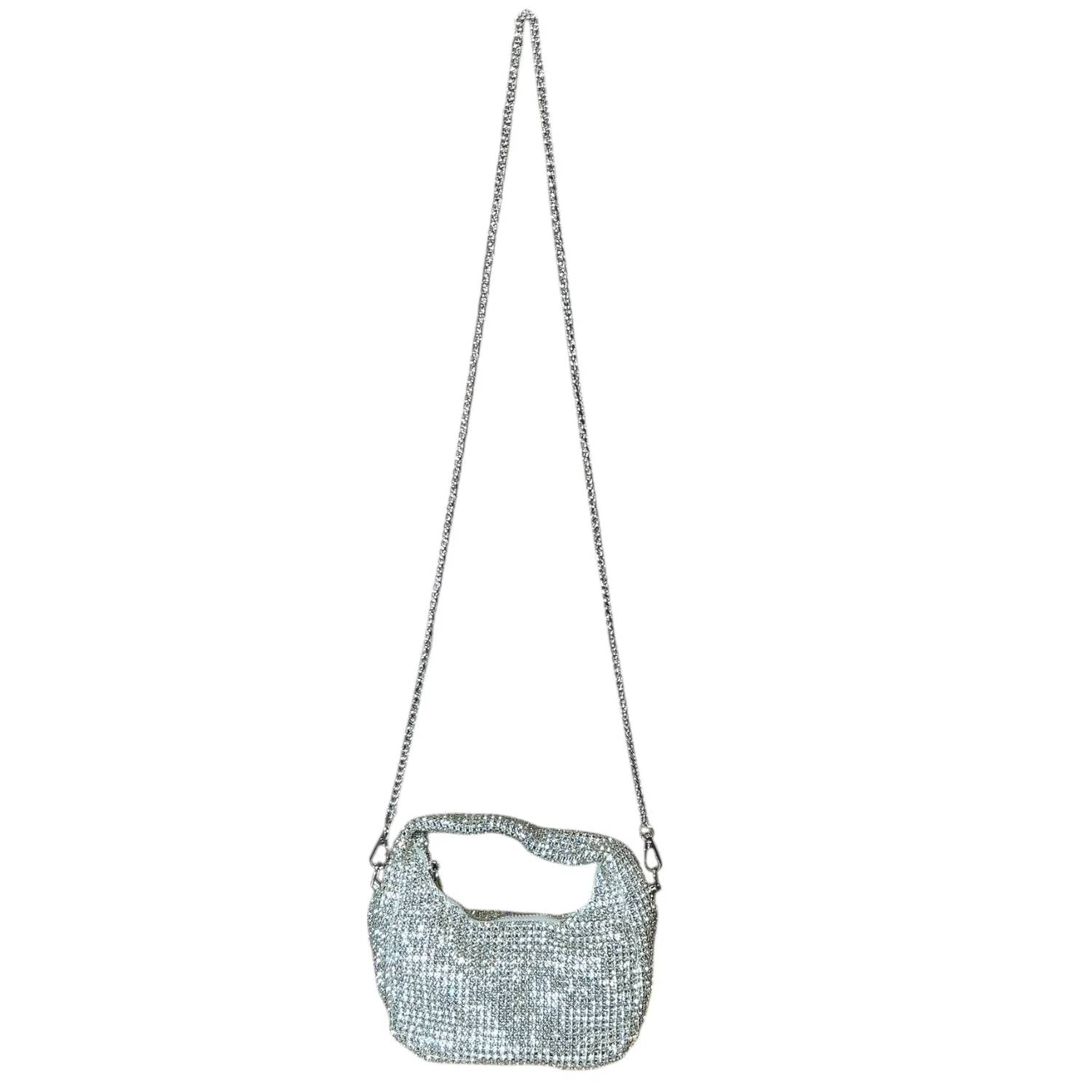 Alexa Koi - Women's Sparkly Rhinestone Mini Hand Bag