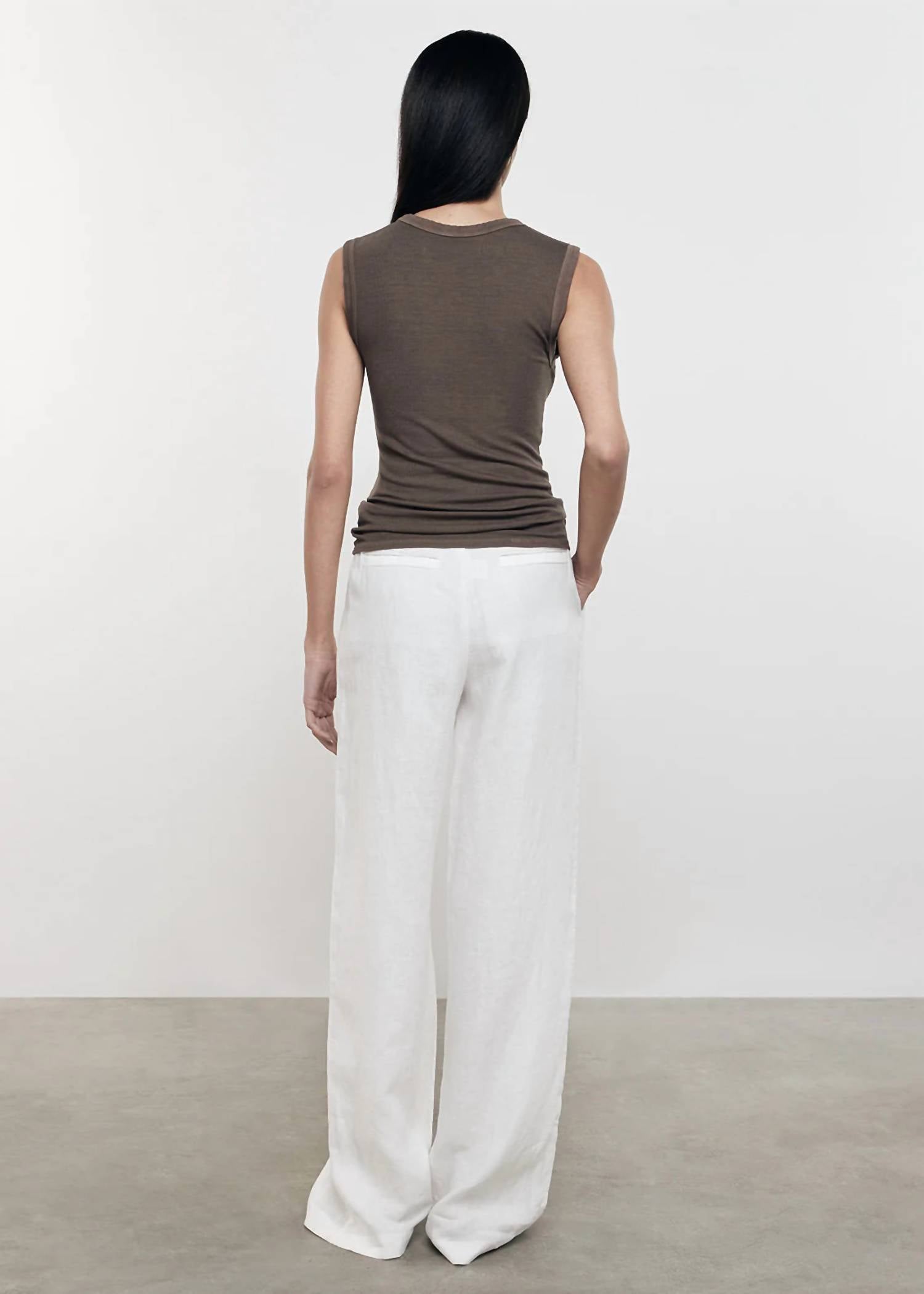 Enza Costa - Silk Rib Tank Top