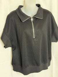 Umgee - Women's Half Zip Sweatshirt