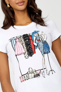 Frank Lyman - Casual Crew Neck T-shirt