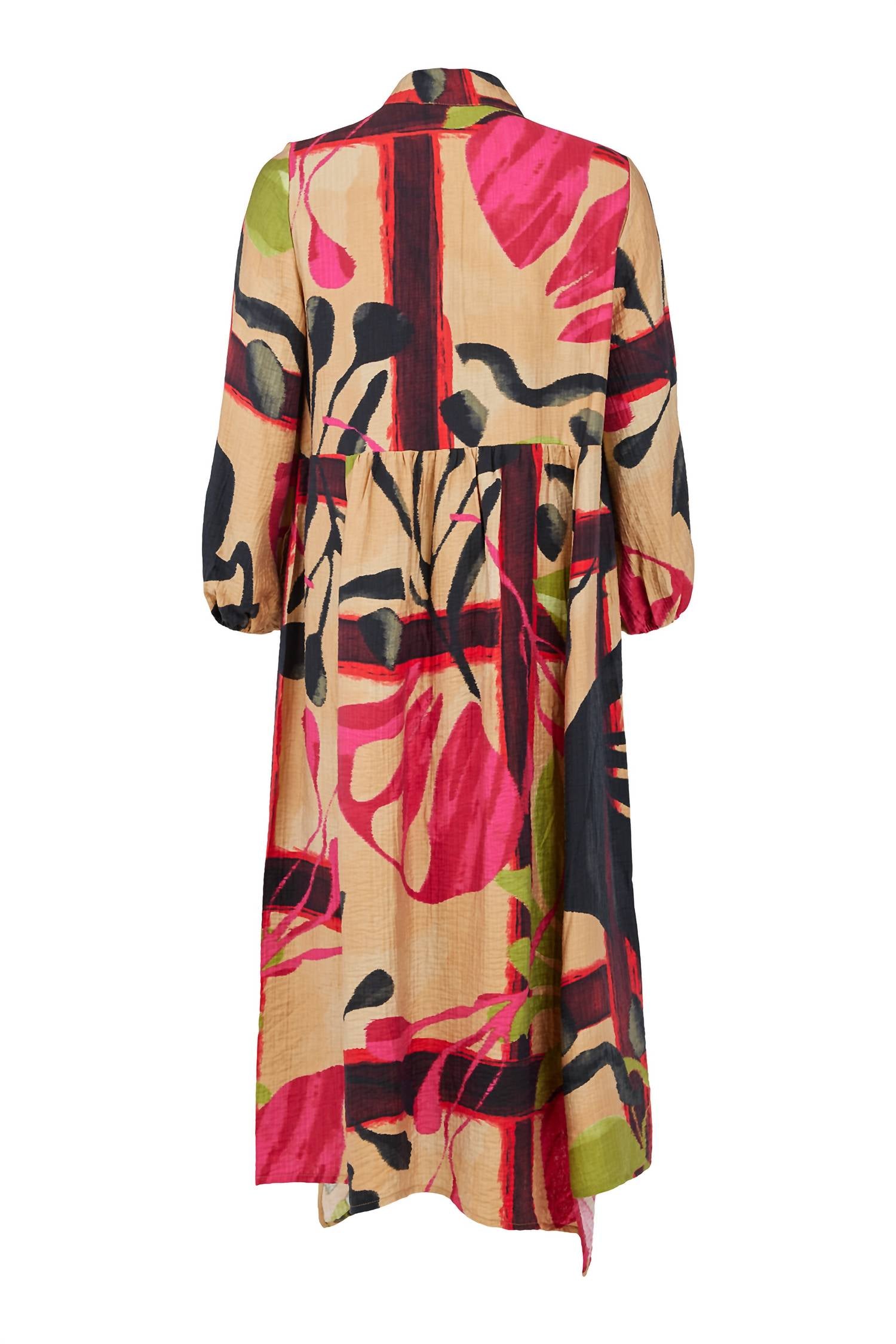 NOEN Women's Cabo Dress in multi - women's dress - detail view