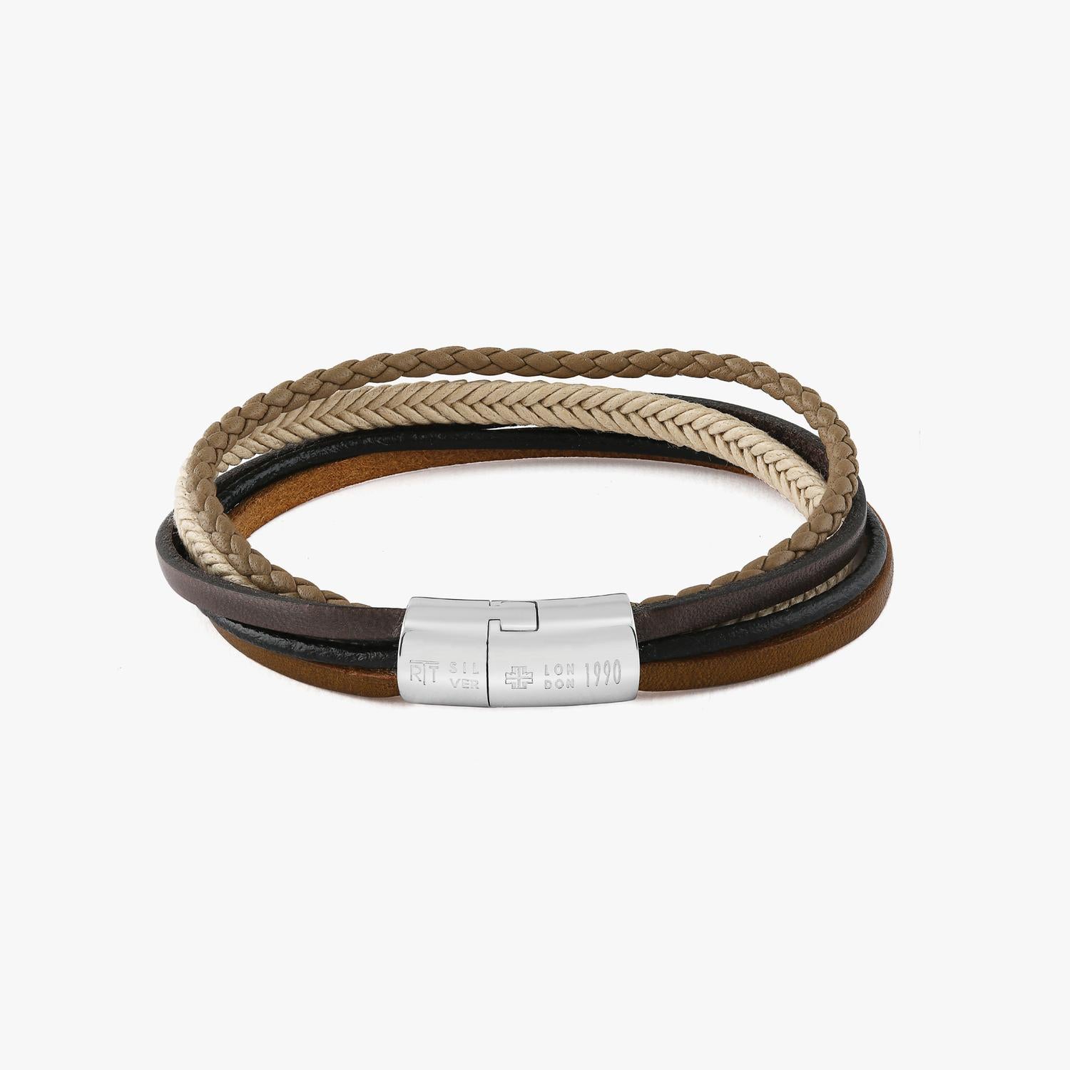 Tateossian Men's Cobra Strand Bracelet in multi - men's jewelry