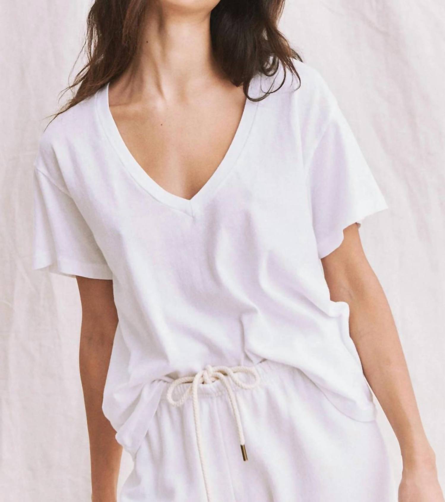 The Great. - V-neck Tee Shirt