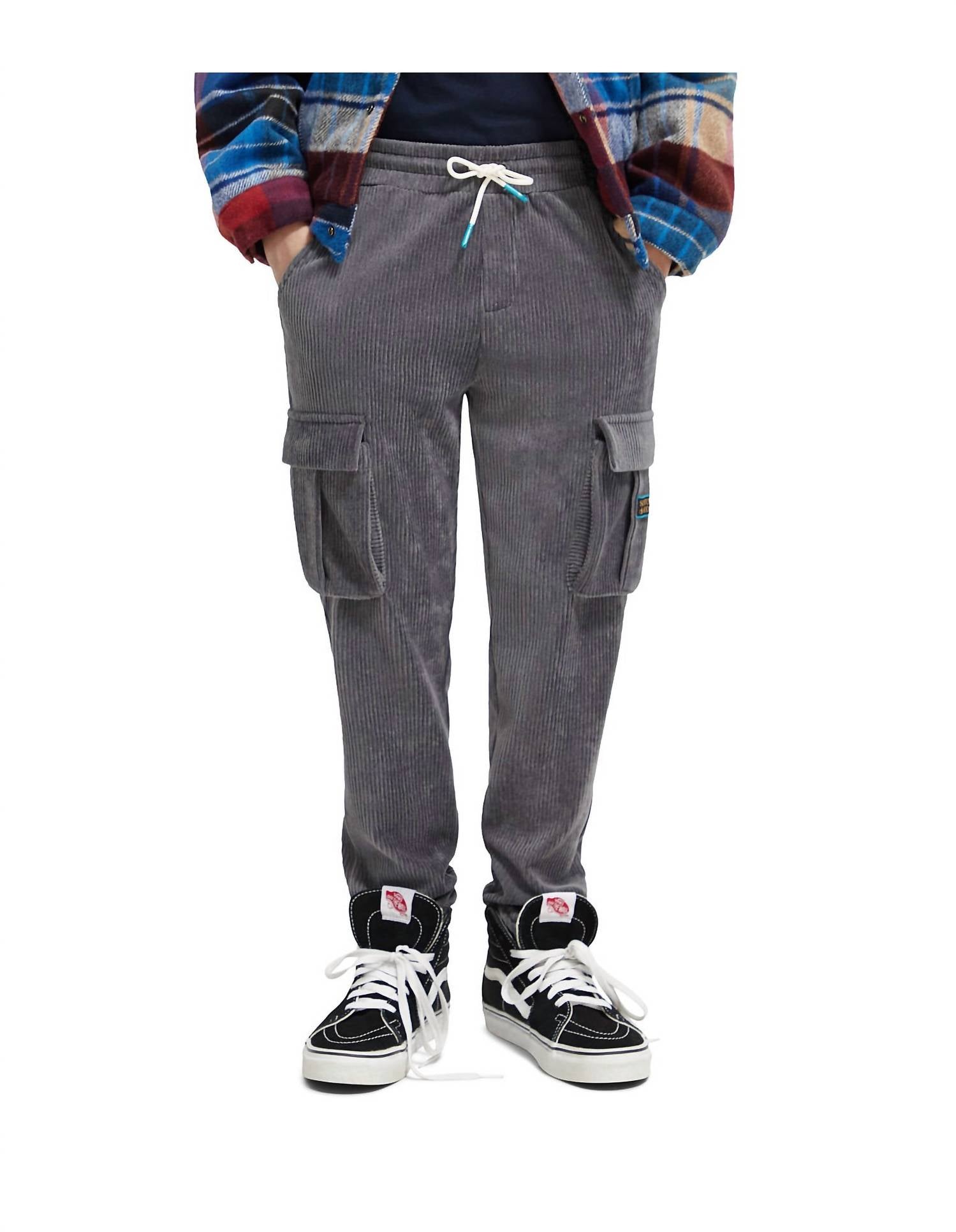 Scotch & Soda - Corduroy Cargo Sweatpants