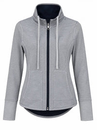 Lulu-B - Reversible Long Zip Jacket