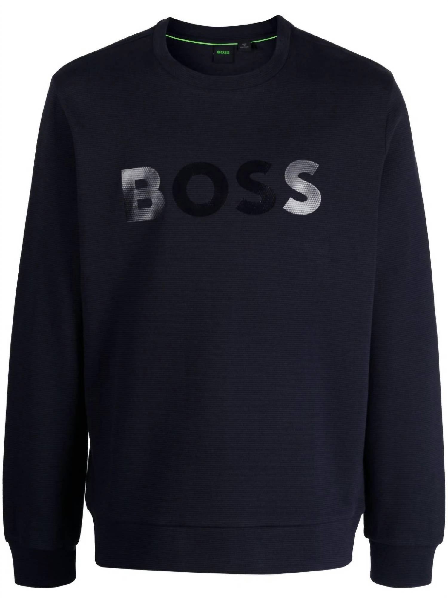 Hugo Boss - Salbo Mirror Cotton Sweatshirt