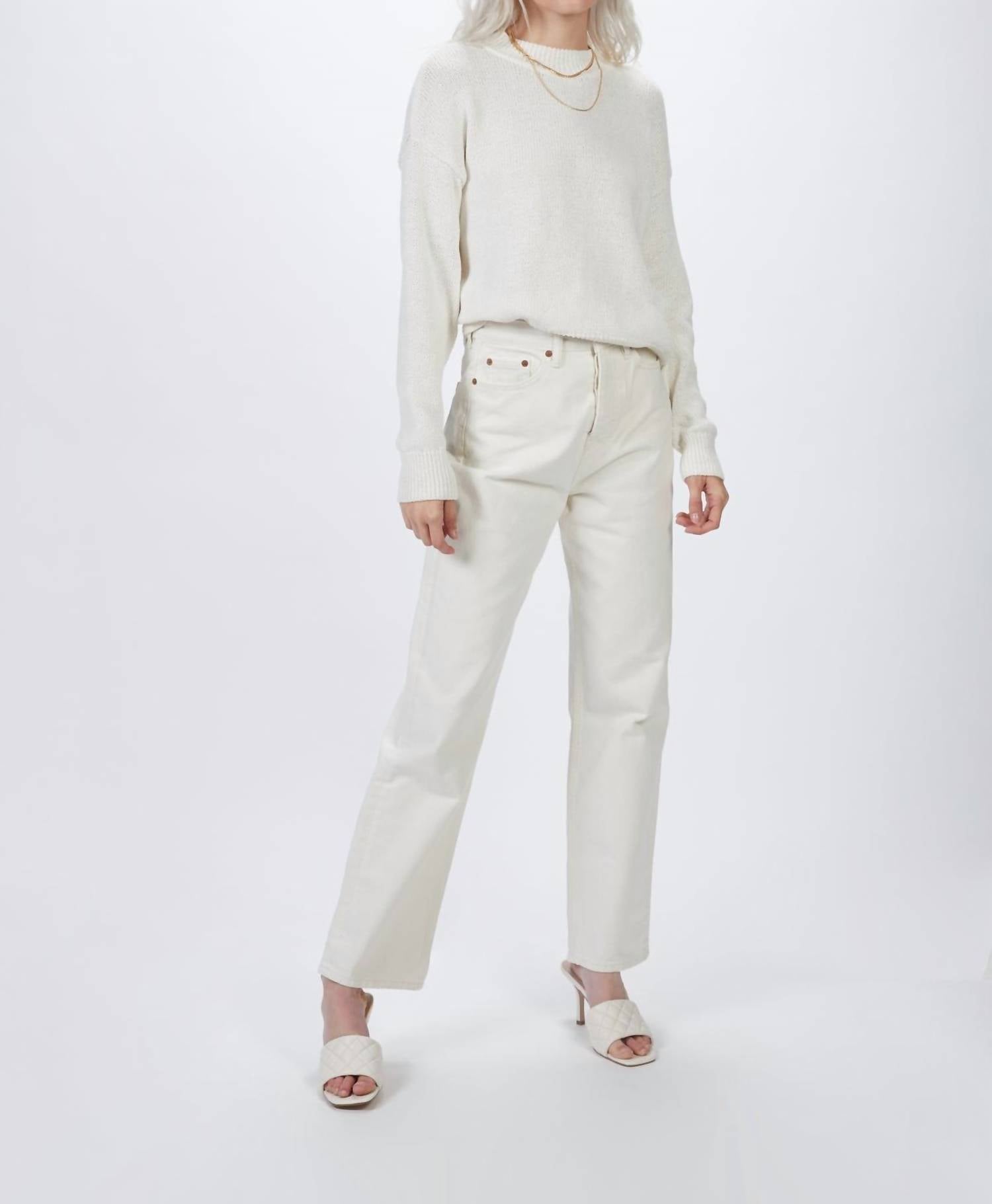 WHITE DENIM