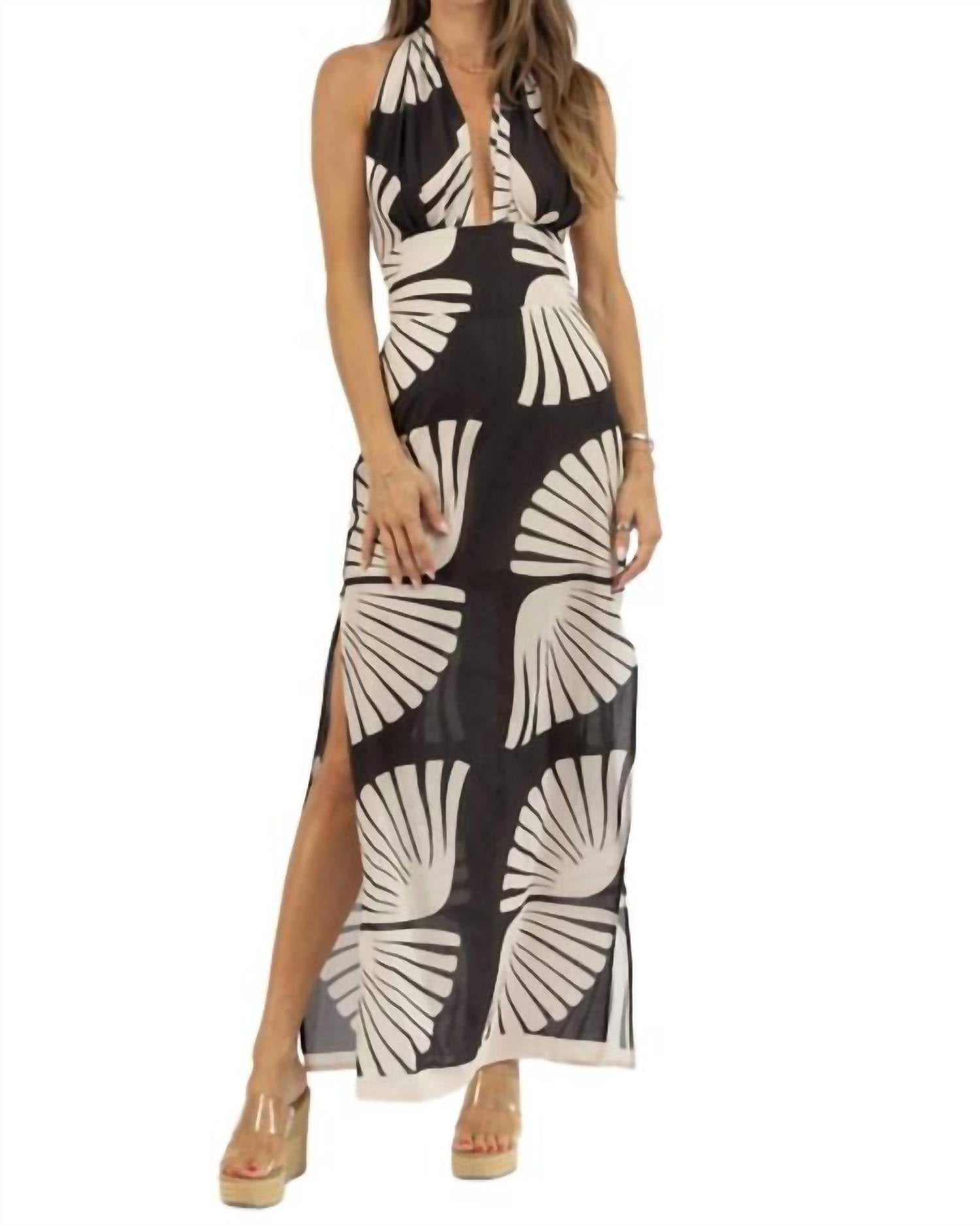 Luxxel - Evelyn Halter Dress