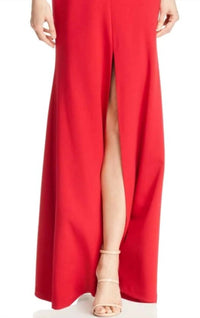 Aidan Mattox - Keyhole Beaded Gown