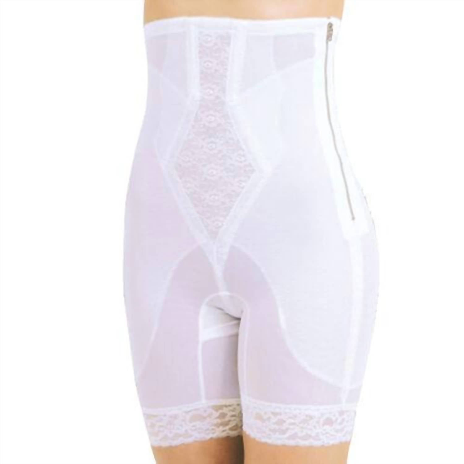 Rago - High Waist Long Leg Shaper With Zipper
