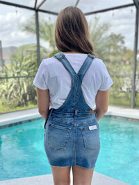 Judy Blue - Over The Moon Overall Skirt