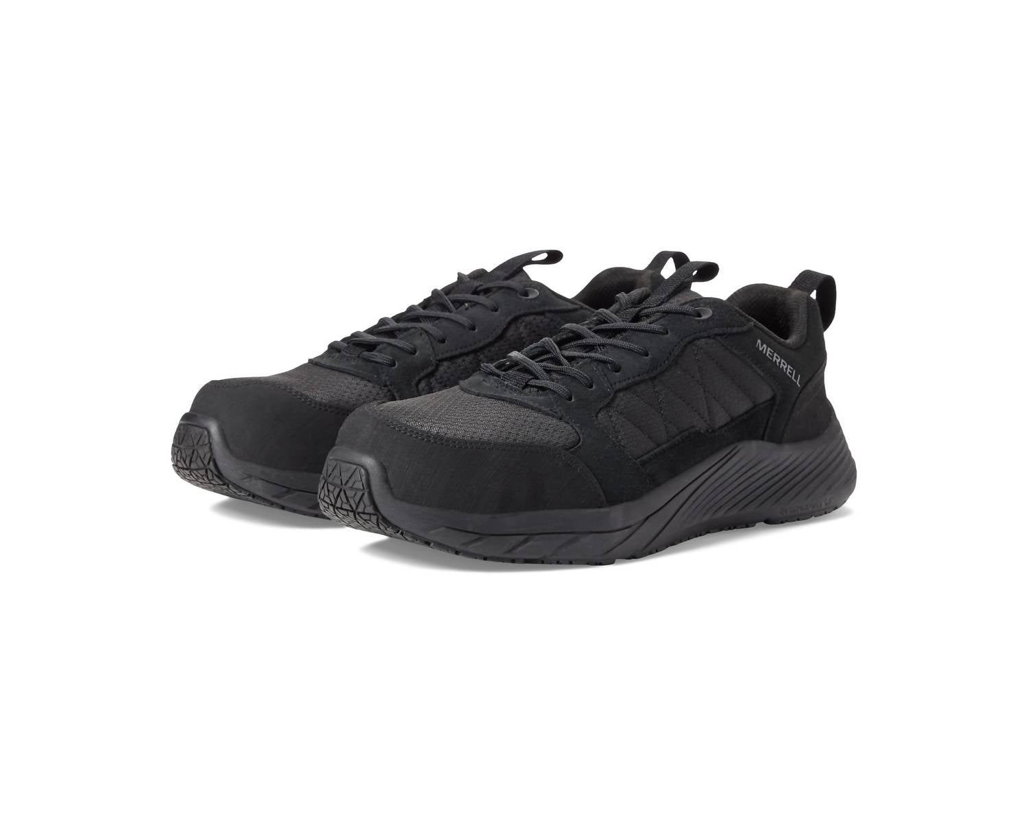 MERRELL Women's Alpine Sneaker in black - women's sneaker - detail view