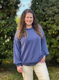 Simply Southern - Radiantly Ribbed Long Sleeve Top