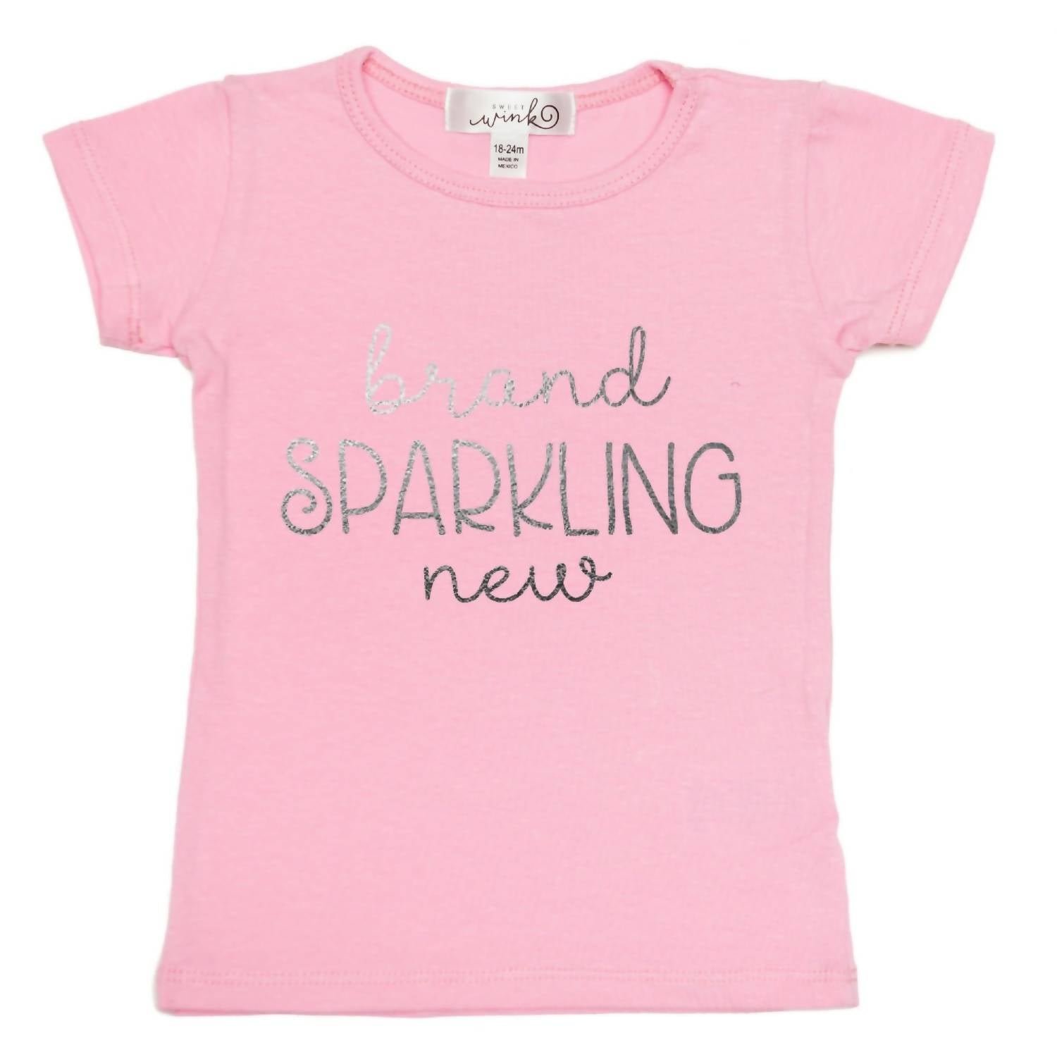Sweet Wink - Baby Girls Brand Sparkling T-Shirt