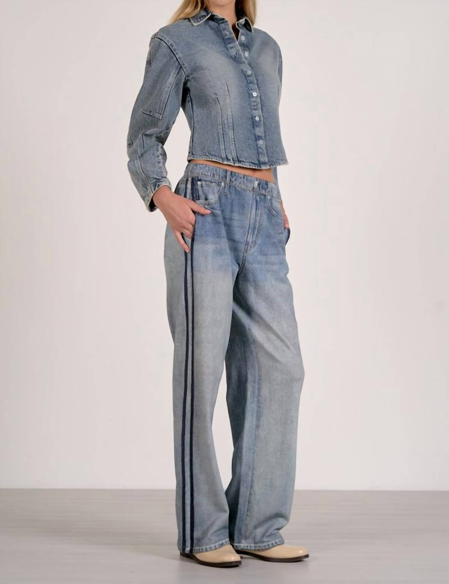 Elan - Barrel Sleeve Top