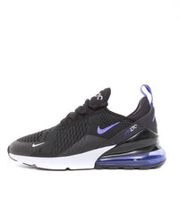 NIKE Men's Air Max 270 Essential Running Shoes in black purple - men's shoe