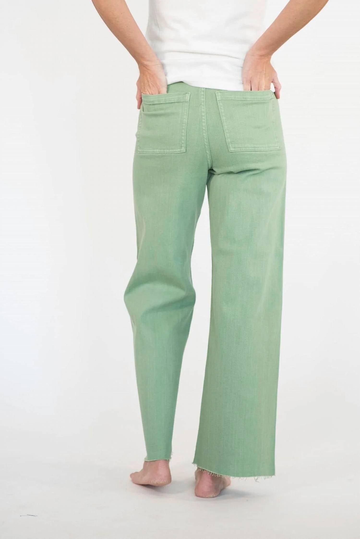 Miou Muse - Julena High Rise Wide Leg Pants