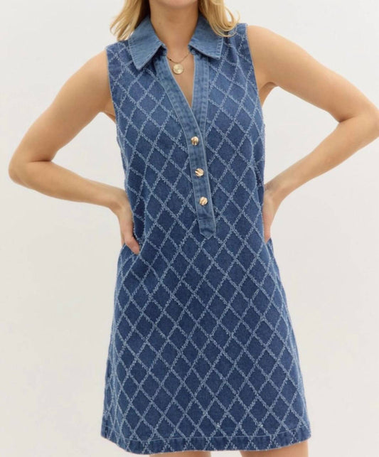 Entro - Maddy Denim Mini Dress