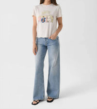 Re/Done - Mid Rise Wide Leg Jeans