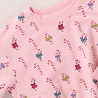 Pink Chicken - Girls Play Graphic Sweatshirt
