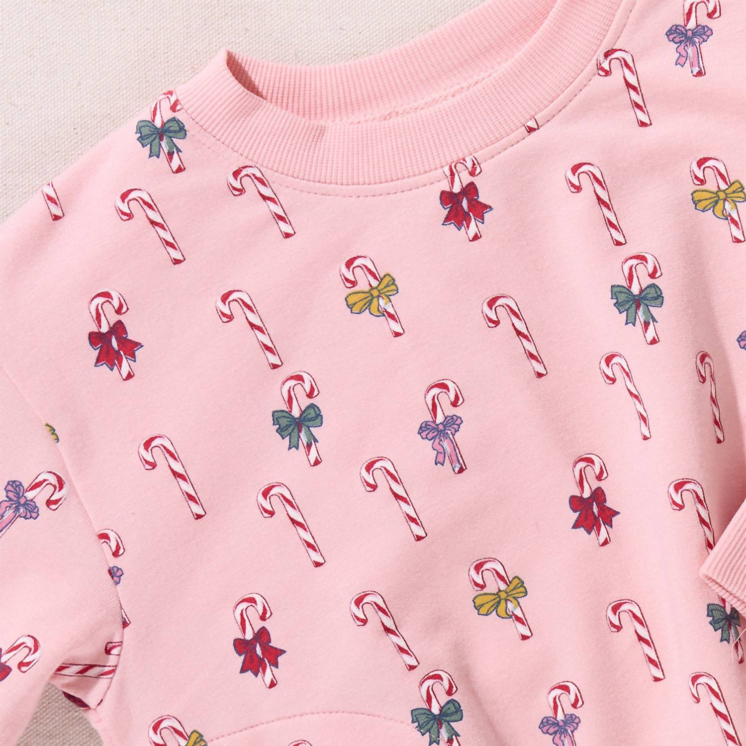 Pink Chicken - Girls Play Graphic Sweatshirt