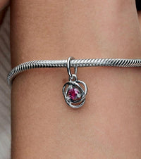 Pandora - Women's Eternity Circle Dangle Charm