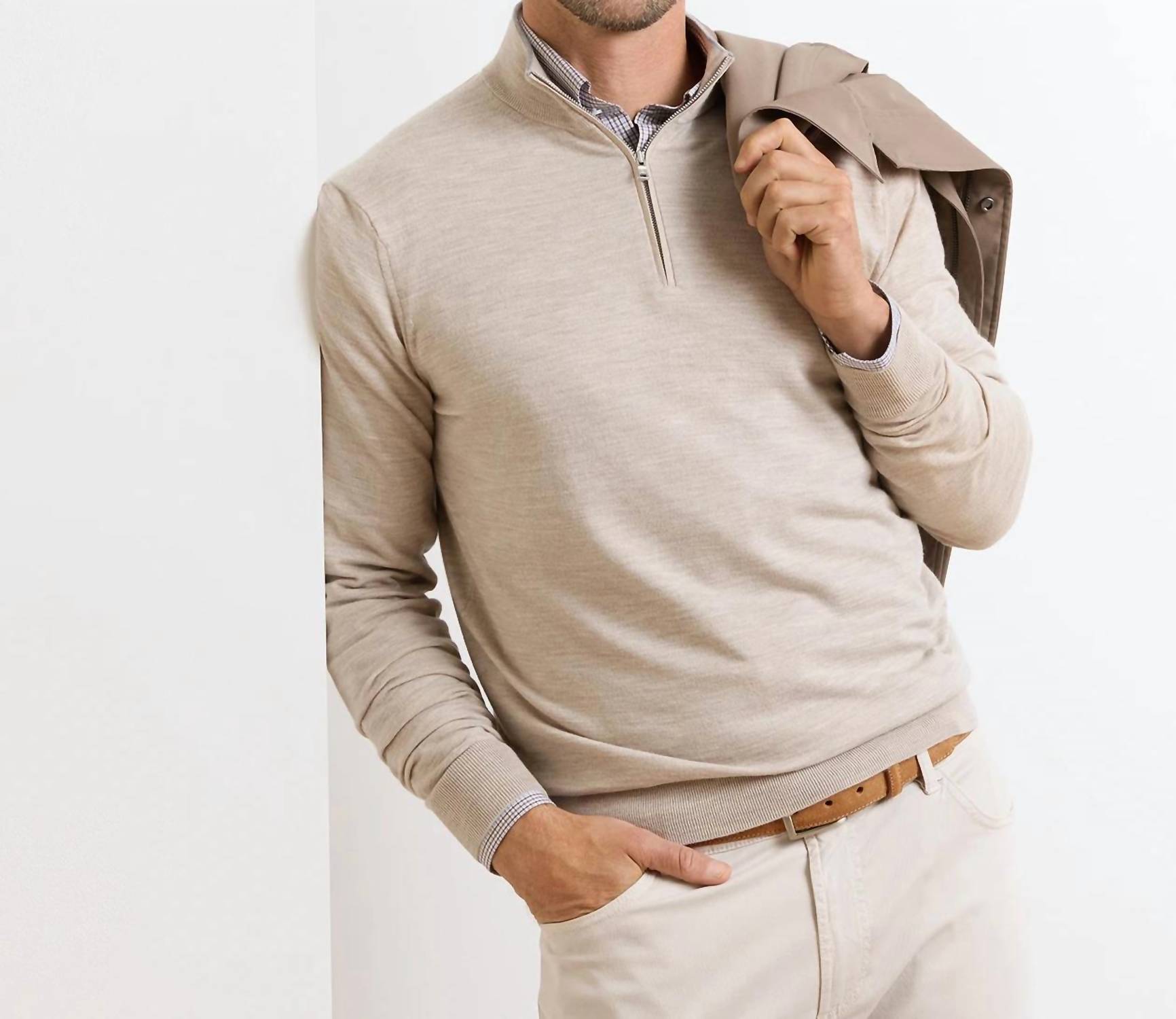 Peter Millar - Excursionist Flex Quarter-zip Sweater