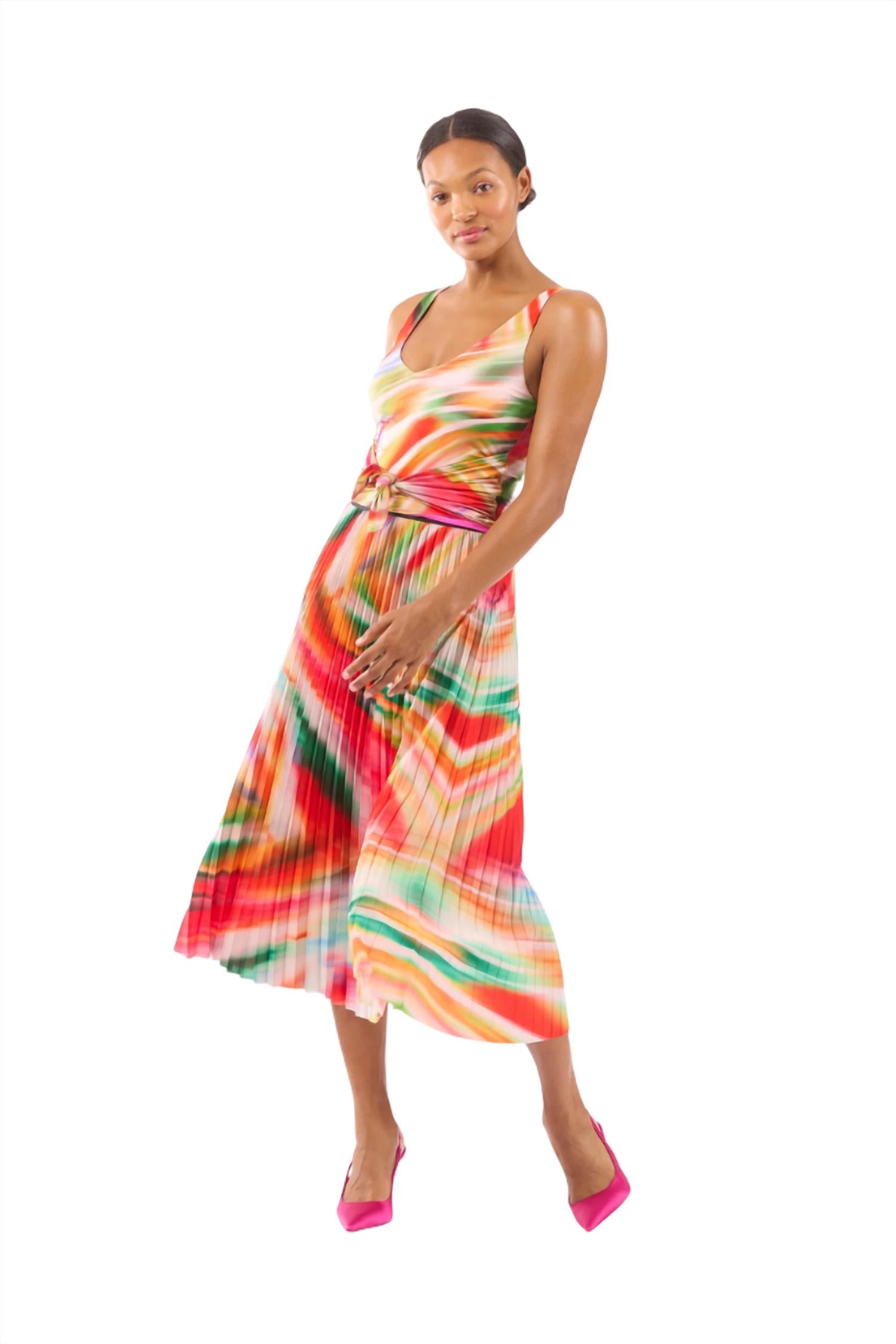 Le Superbe - Bold Pleated Skirt