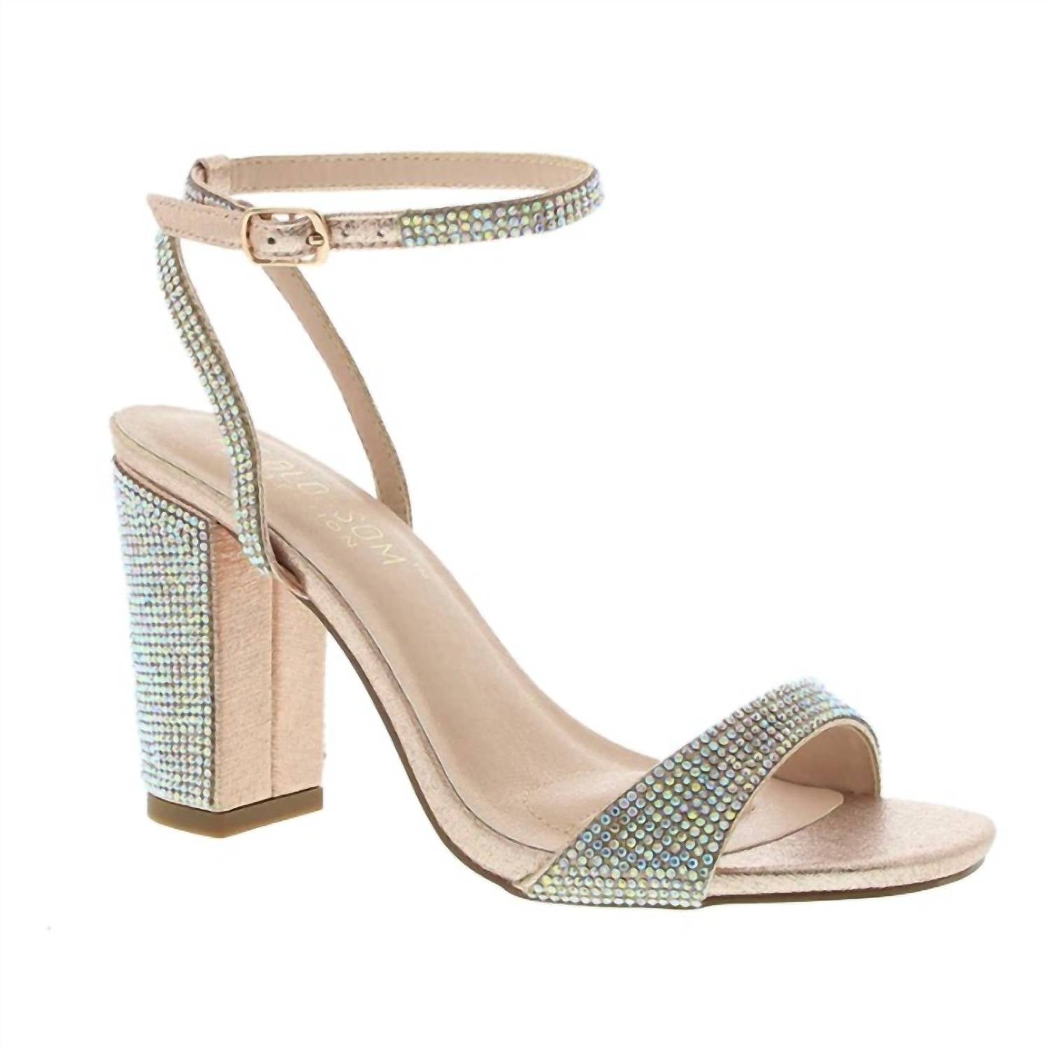 De Blossom Collection - Ankle Strap Heels