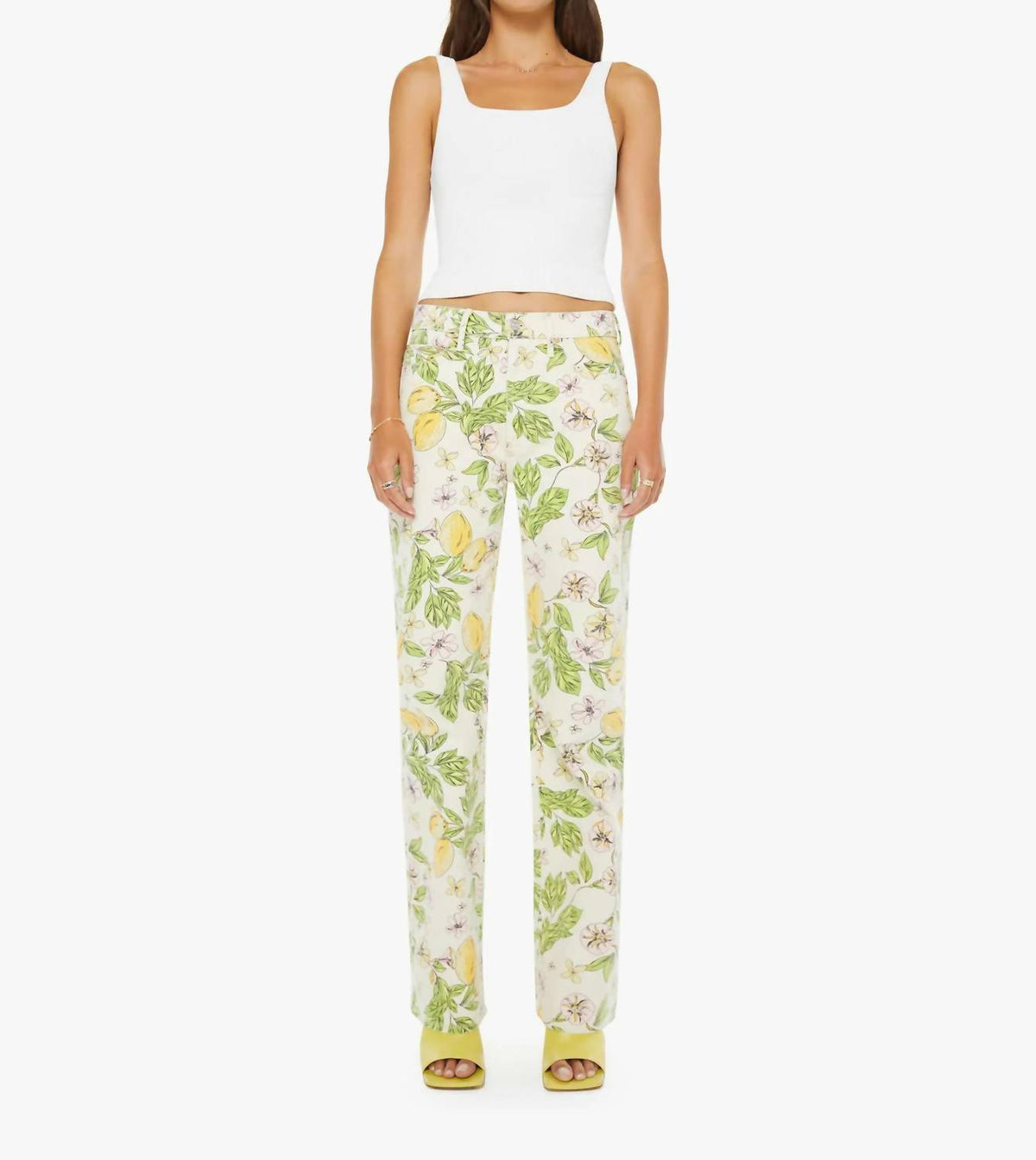 Mother - The Kick It High-rise Straight Leg Jeans