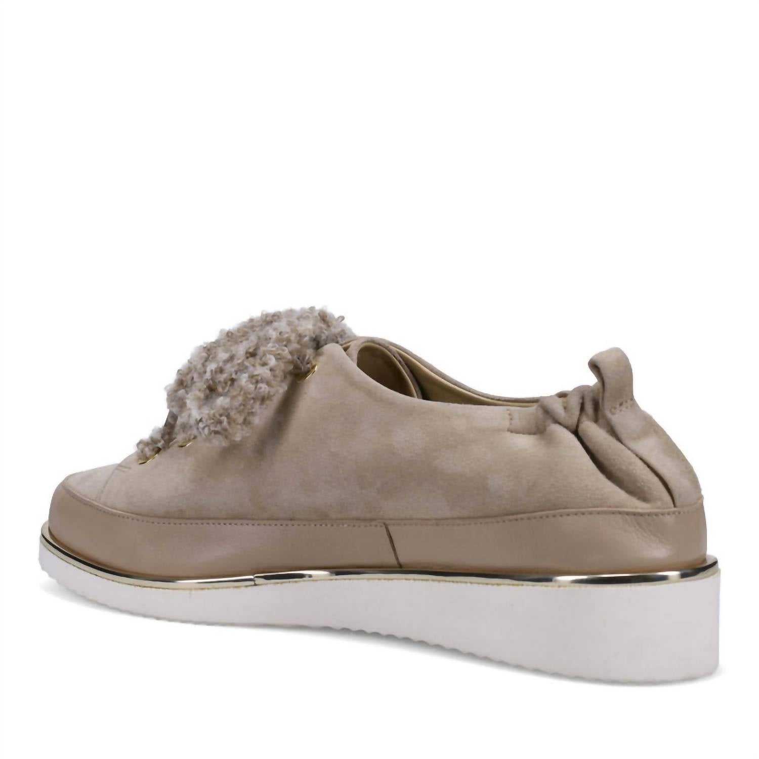 Ron White - Women's Nalla Cashmere Suede Nappa Sneaker