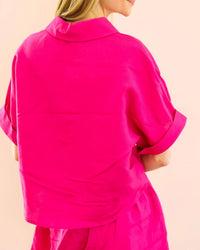 Elan - Sunset Button-up Top