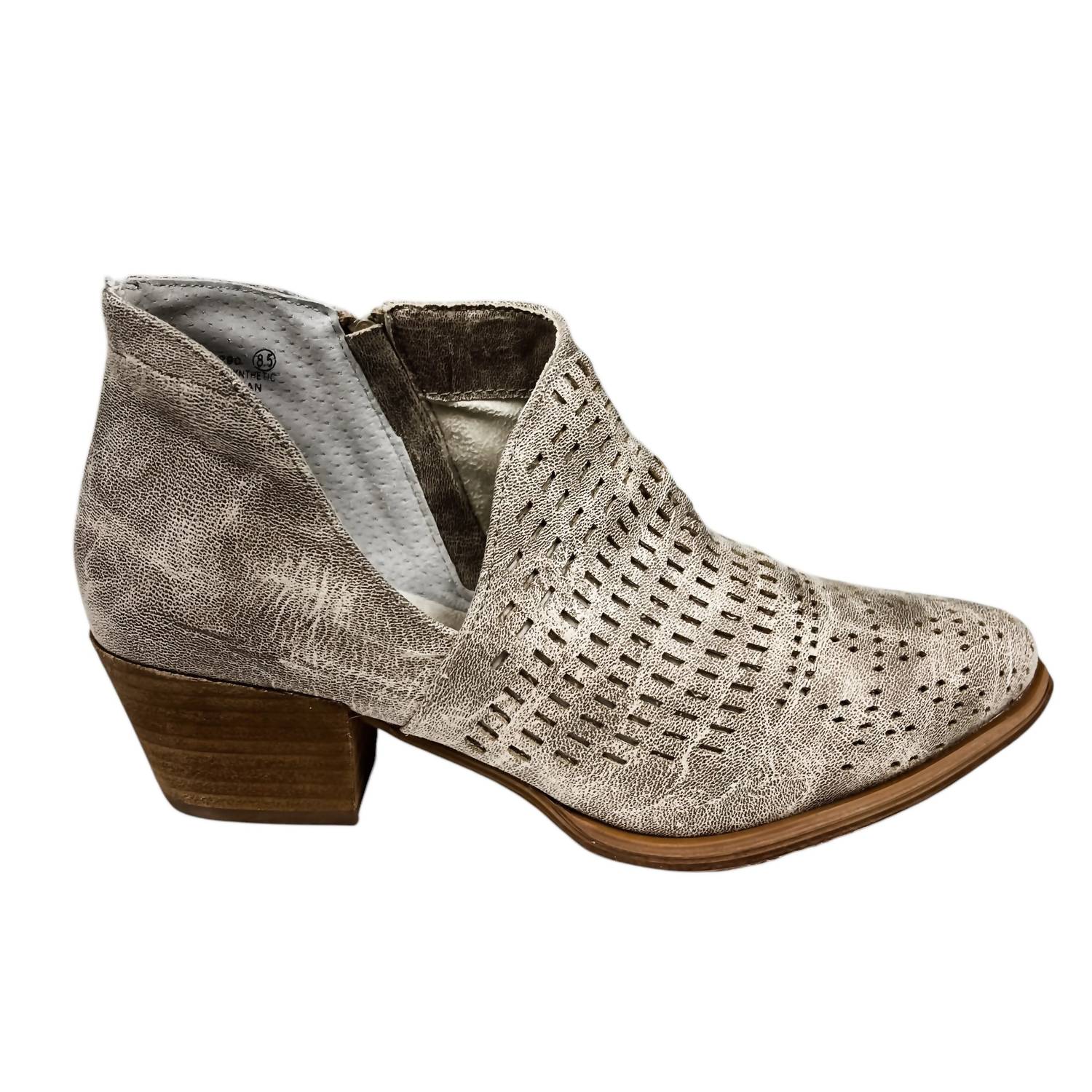 Very G - Women's Laserette Bootie
