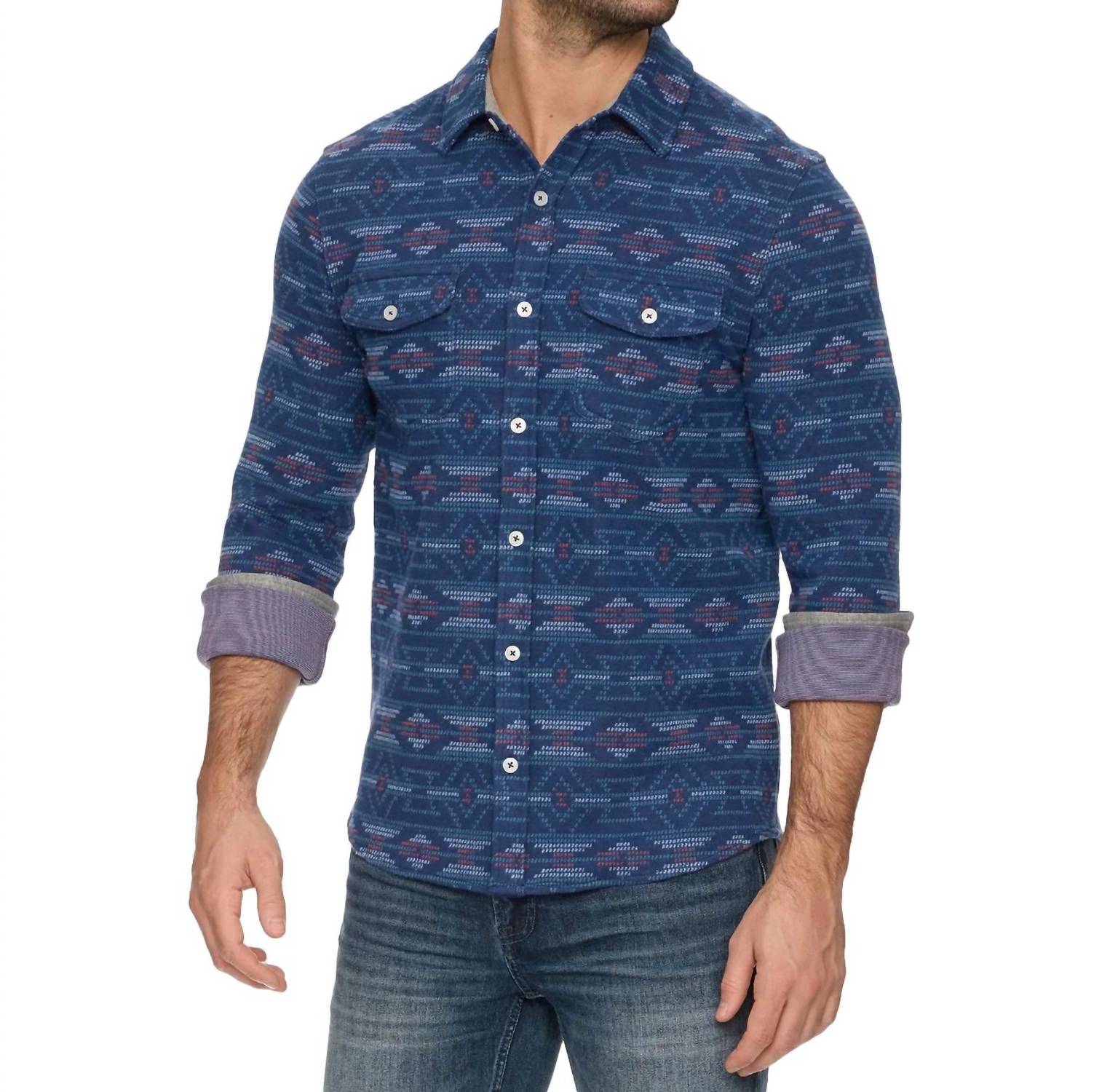 Flags & Anthem - Southwestern Hero Stretch Flannel Shirt