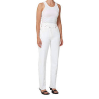 AGOLDE Criss Cross Straight Jeans in element - women's jeans - view 4