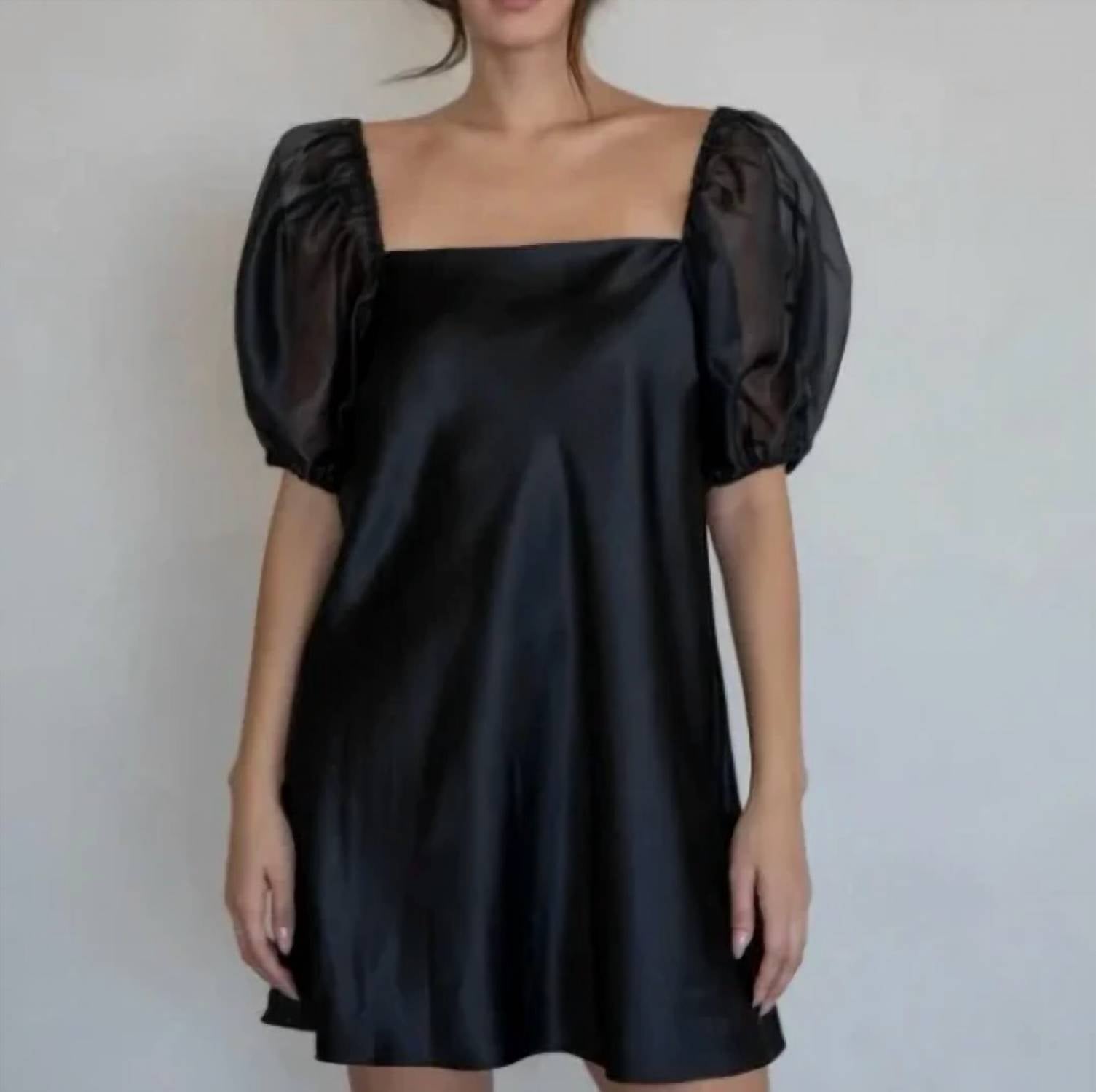 Things Between - Olivia Satin Mini Dress
