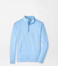 Peter Millar - Perth Sugar Stripe Performance Quarter-zip Sweater