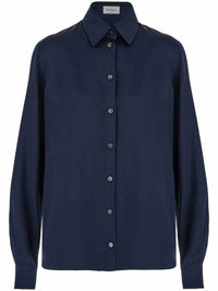 Salvatore Ferragamo - Satin Button Up Shirt