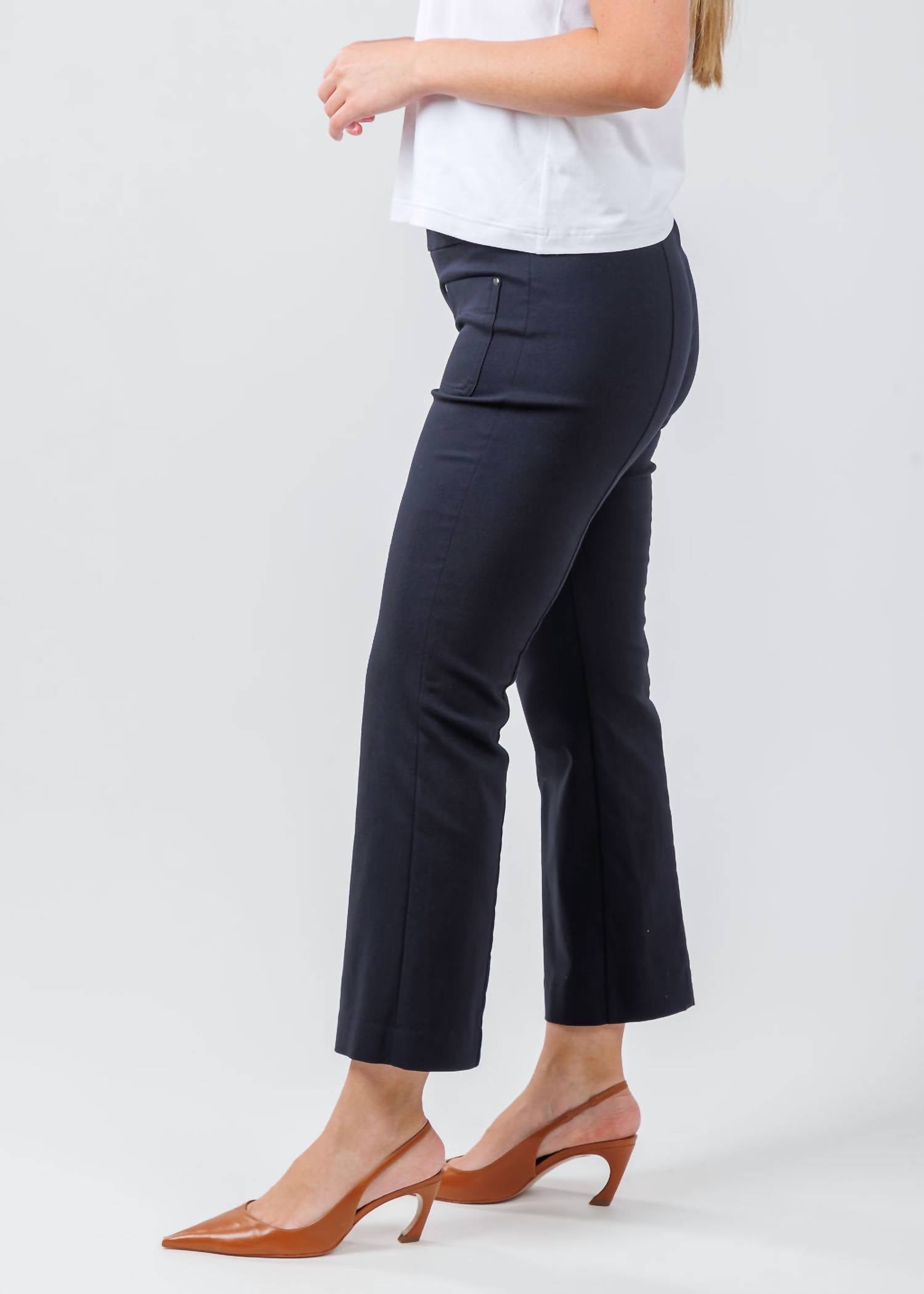 Elliott Lauren - Baby Boot Pant With Patch Pocket